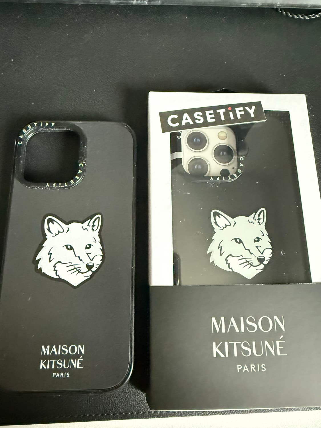 케이스티파이 메종키츠네 아이폰16 Pro Max 케이스 상품이미지7