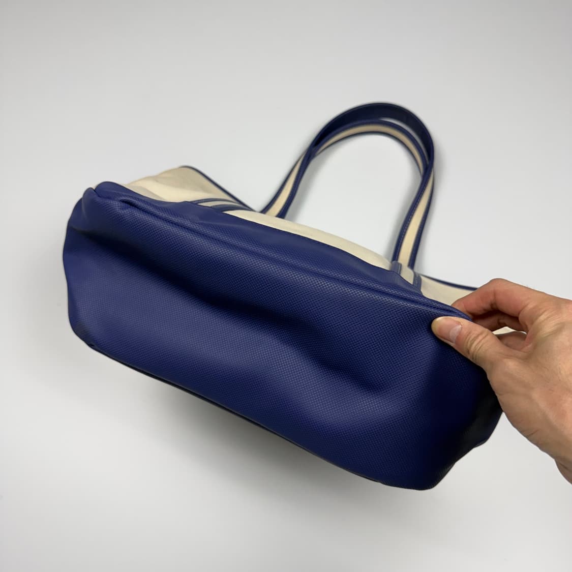 요시다포터 걸 토트백 블루/화이트 M 상품이미지5