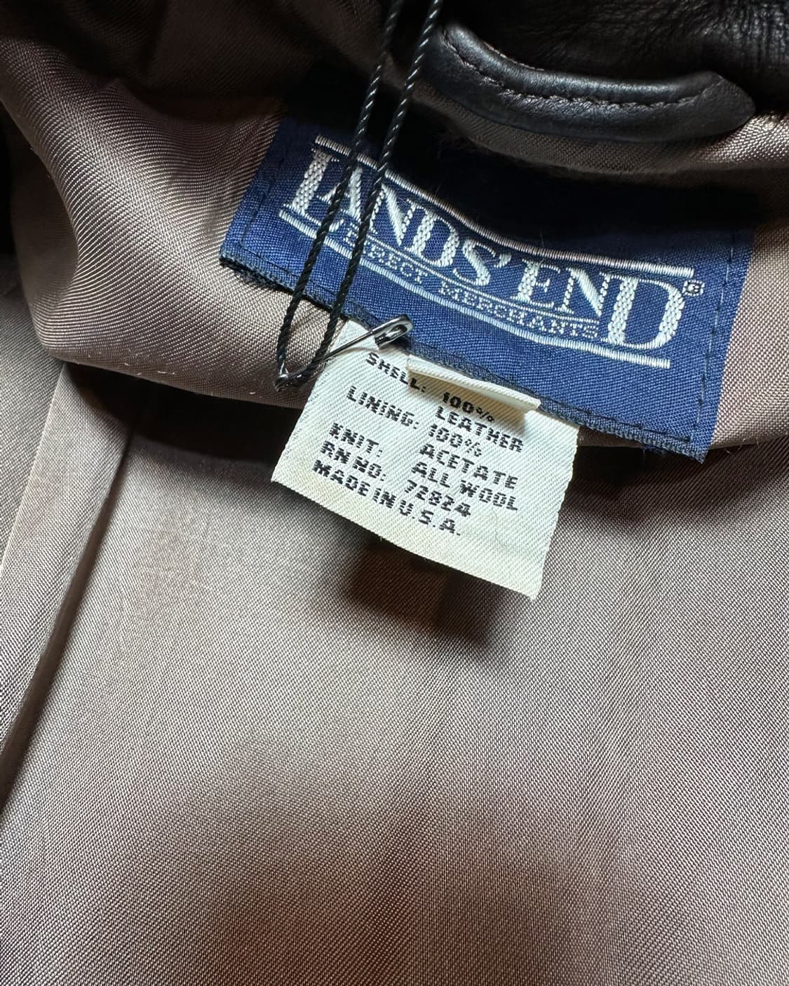 90s 헤비 리얼 레더 A-2 플라이트 자켓 made in usa 상품이미지9