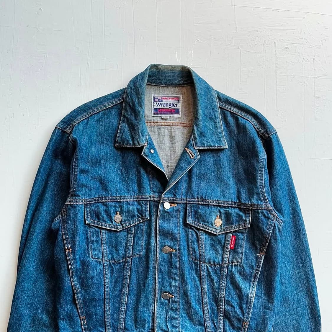 90s 랭글러 데님 자켓 m 상품이미지4