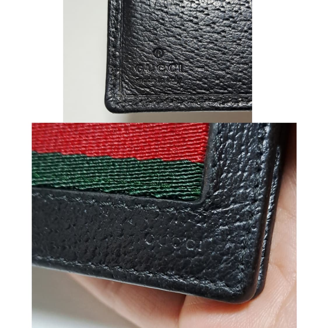 [100%/정품] 구찌 오피디아 시그니처 웹 스트라이프 반지갑, 구찌지갑 상품이미지5