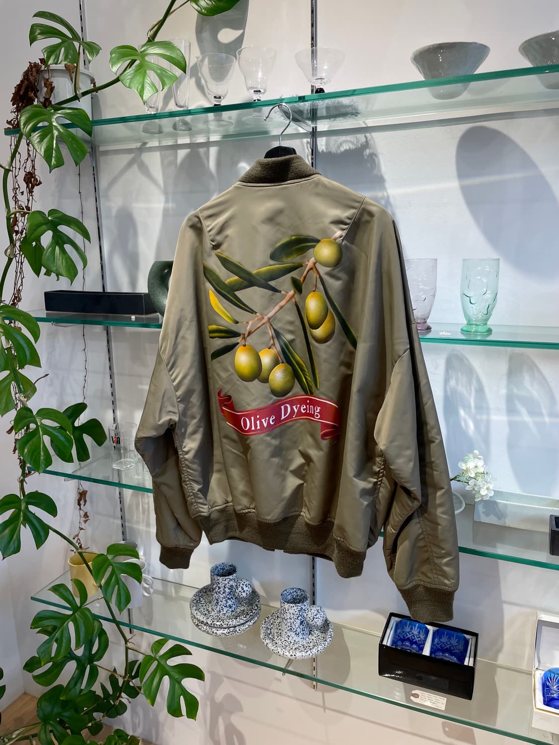 더블렛 vegetable dyed ma-1 상품이미지5