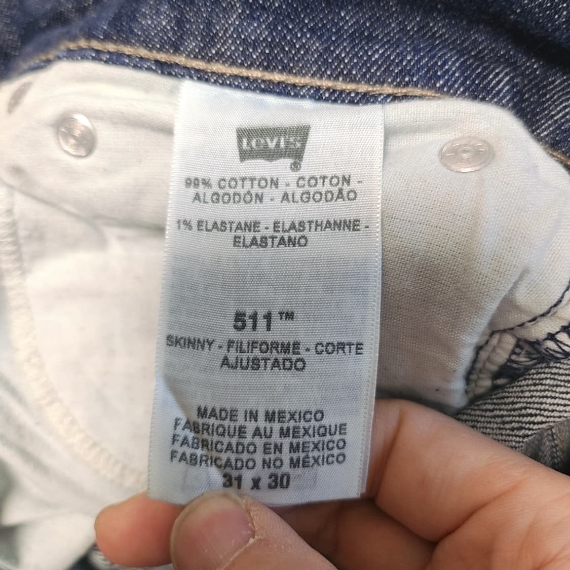 [31] 리바이스 USA 511 청바지 데님 팬츠 상품이미지5