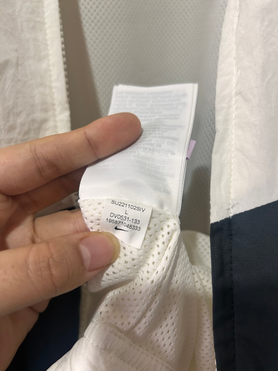 나이키 신형 빅스우시 바람막이 나일론 우븐 트랙 자켓 상품이미지5