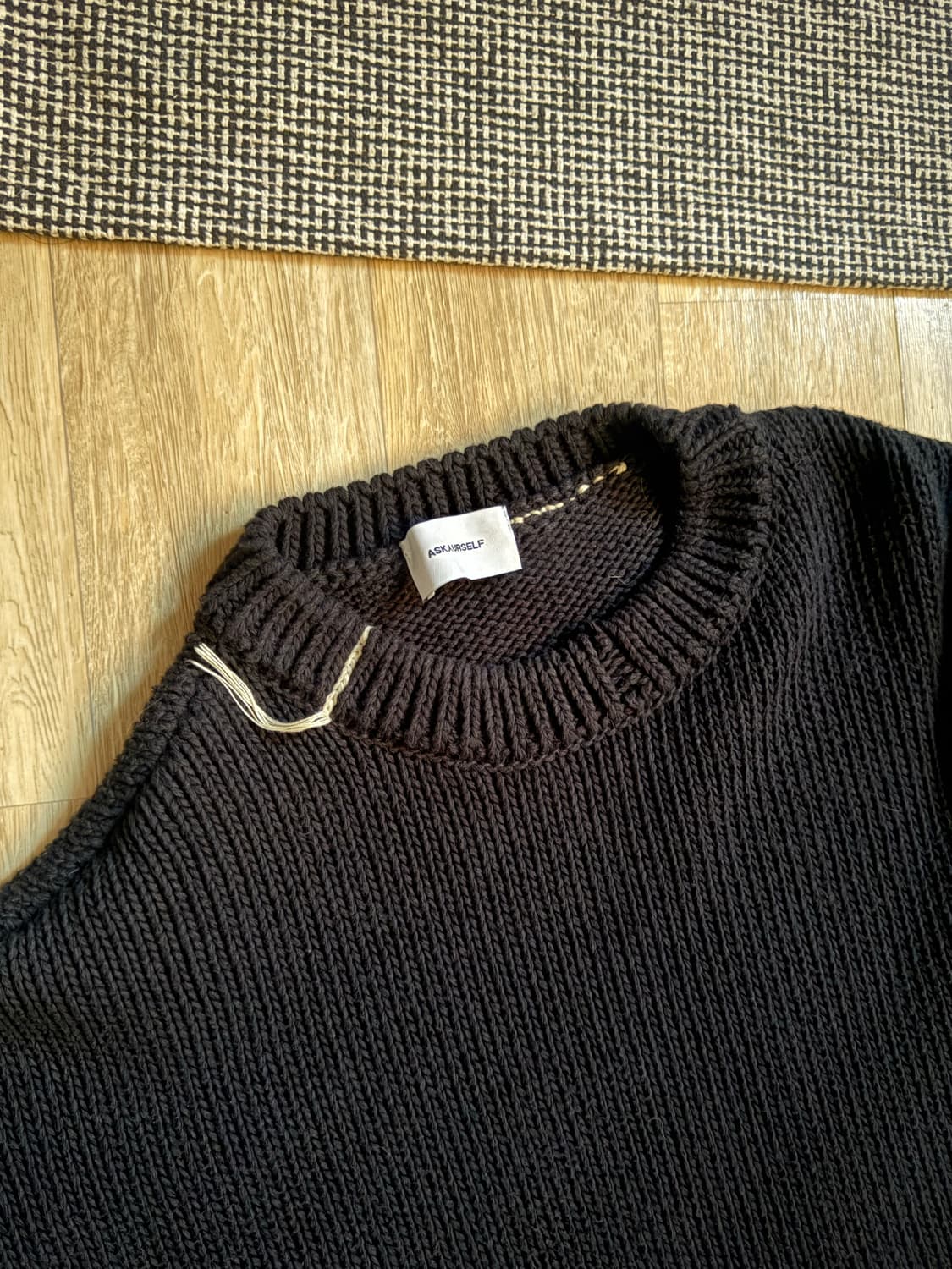 ASKYURSELF 에스크유어셀프 니트 XL 판매 상품이미지4