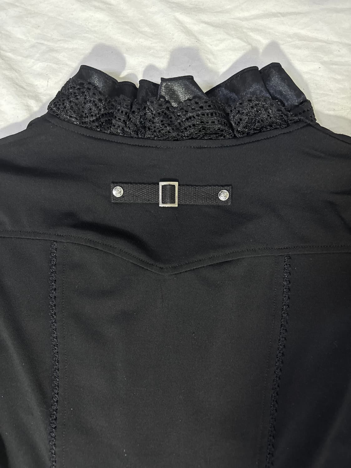 Ozz croce 레이스업 고딕 롱슬리브 탑  상품이미지8