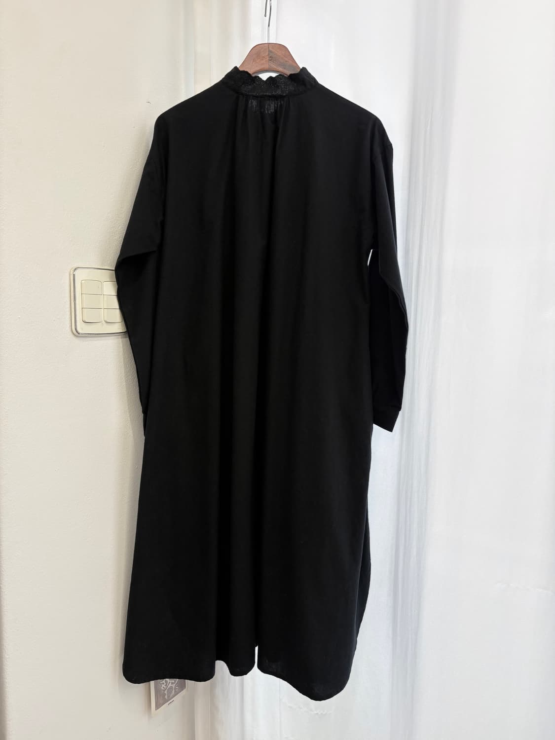 cloudnine 코튼 자수 블랙 모리걸 원피스 JPN 상품이미지5