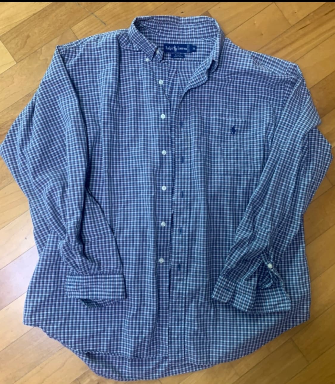 폴로 체크 셔츠 상품이미지1