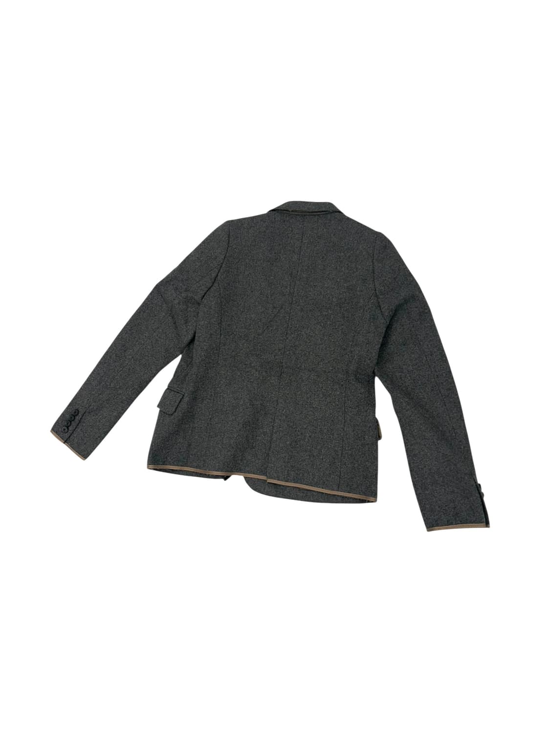 컬러 그레이 울 블레이저 상품이미지4