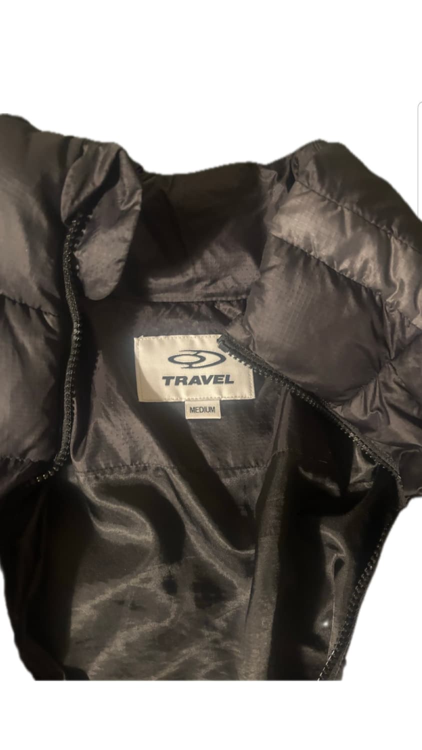 TRAVEL Workshop 블랙 패딩 점퍼 M 상품이미지3