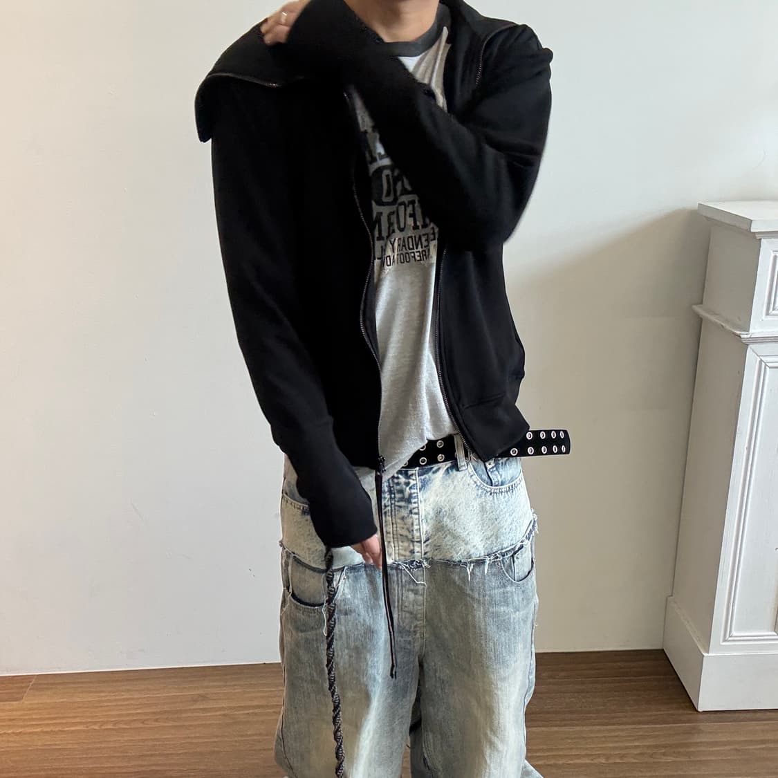Hare Hooded Zip-up 상품이미지3