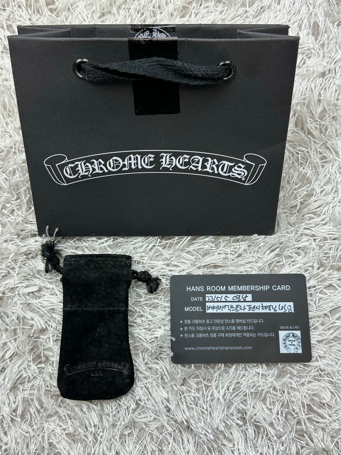 [US 8] 정품 크롬하츠 베이비 엑스트라 팬시링 상품이미지2