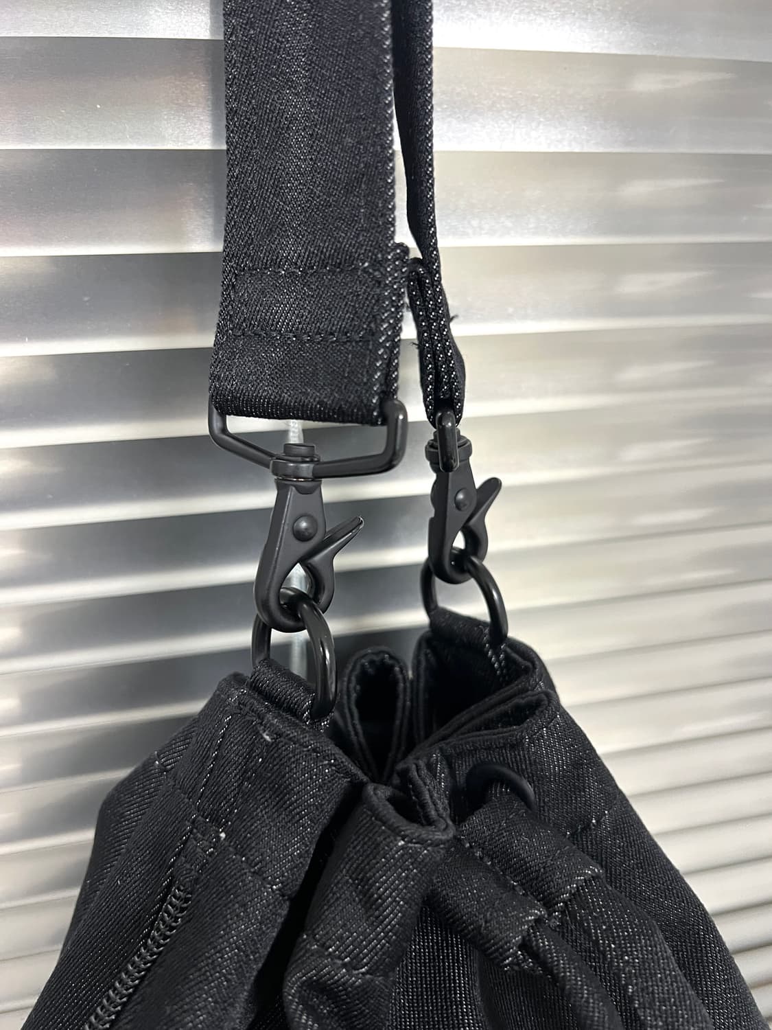 HEAD PORTER-DENIM TOTE BAG (Black)  상품이미지8