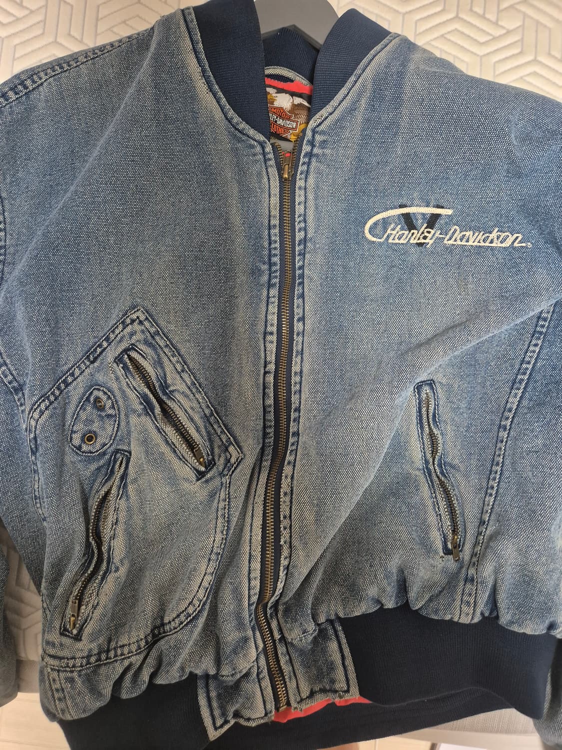 할리 데이비슨 청자켓 상품이미지2