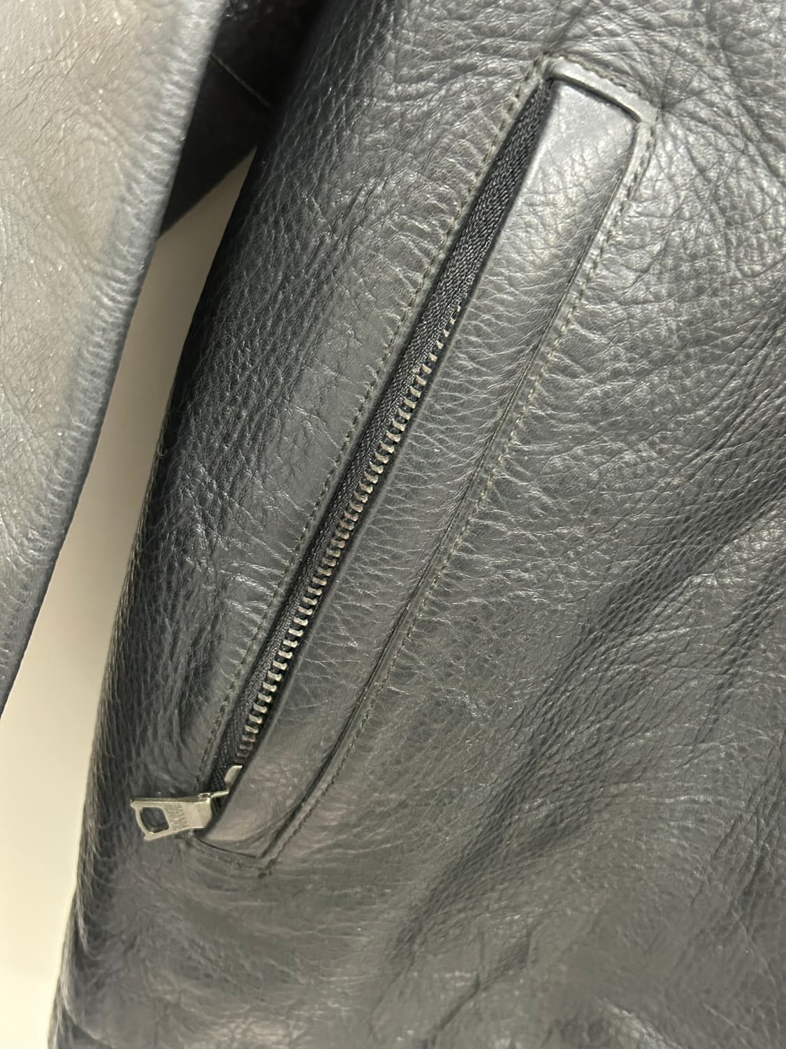 바나나리퍼블릭 카우 레더 자켓 상품이미지3