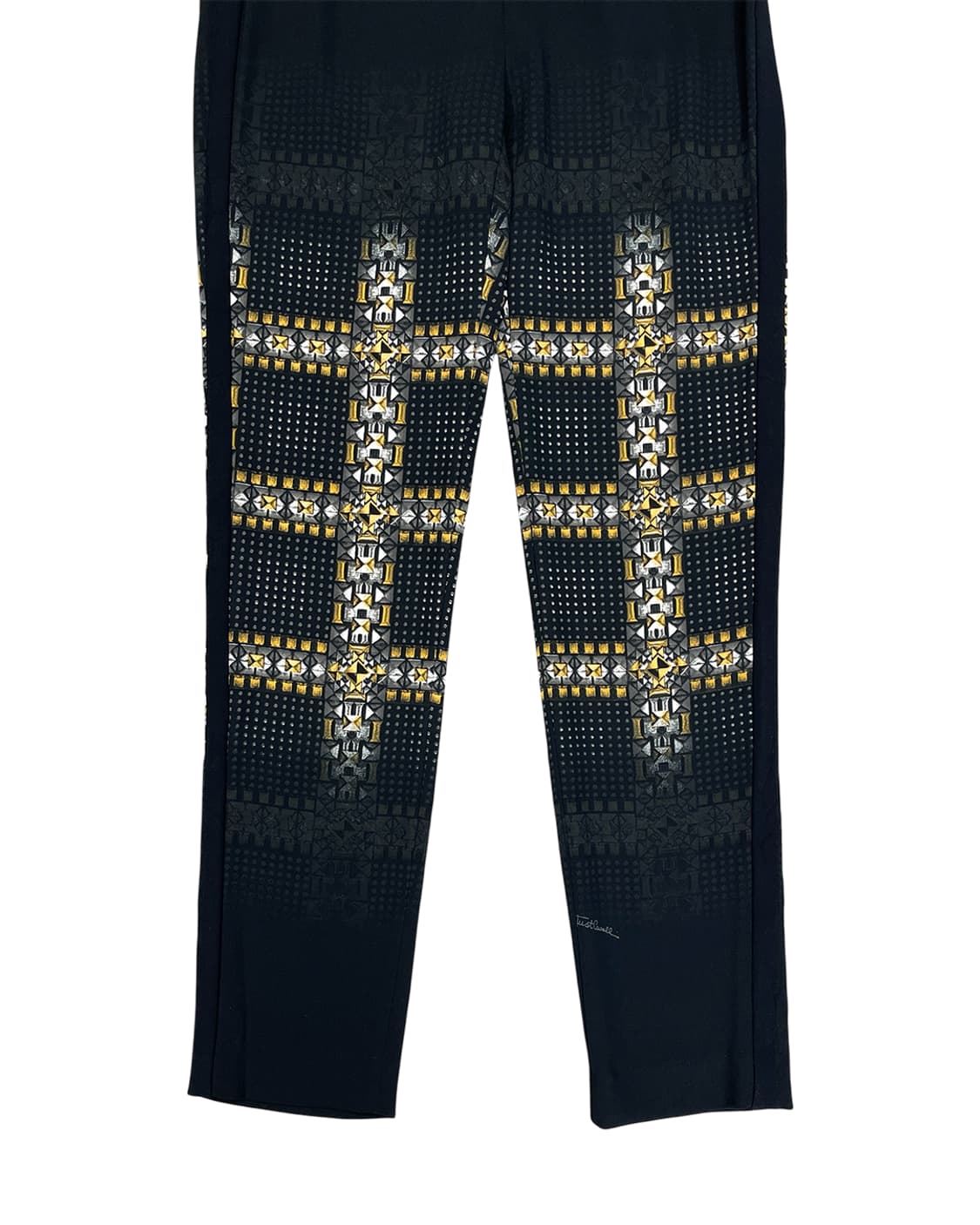 저스트 카발리 12AW 지오메트릭 크로스 프린트 트라우저 상품이미지7