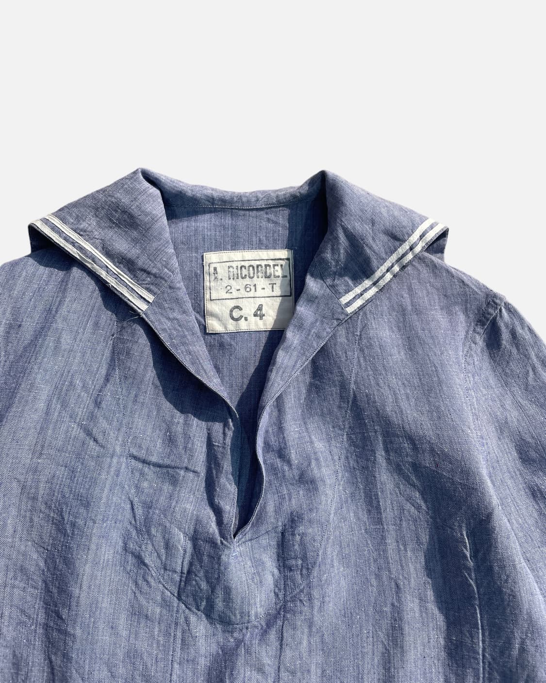 60s french marine shirts 상품이미지2