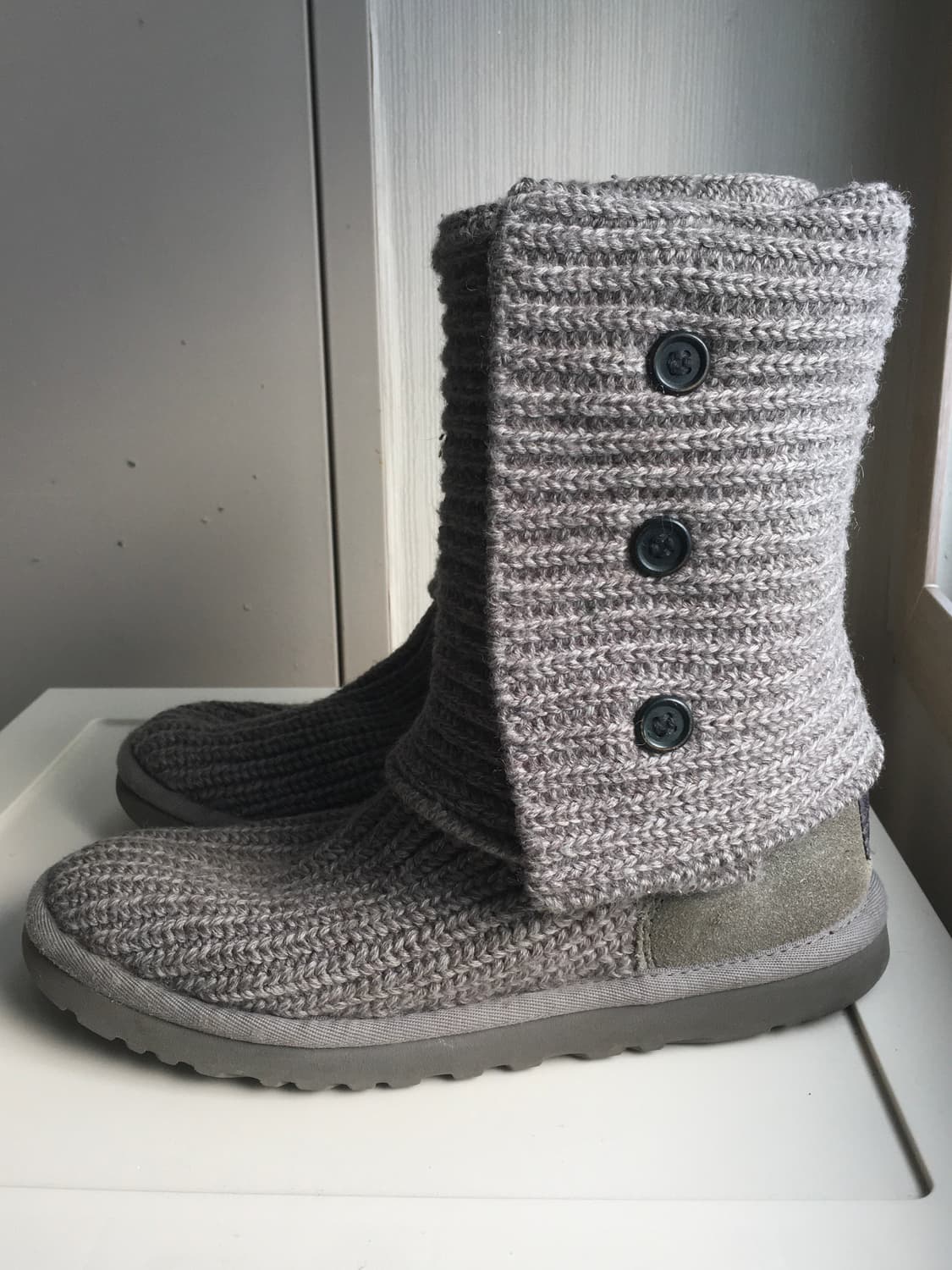 어그 카디 니트 부츠 그레이 상품이미지5