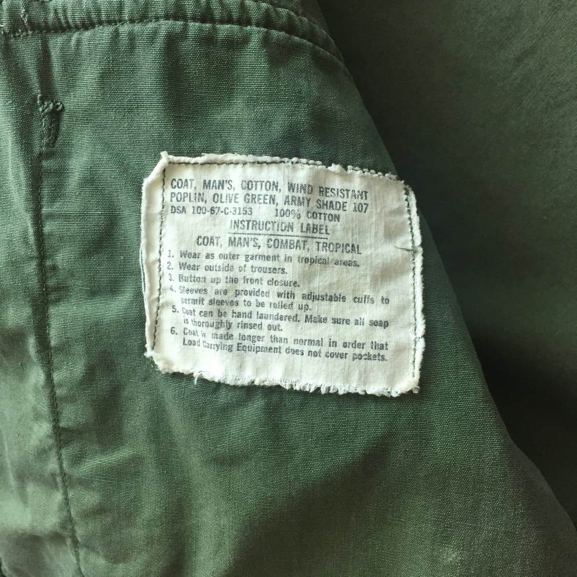 60s 오리지날 3rd 정글 퍼티그 자켓 미듐/숏 상품이미지4