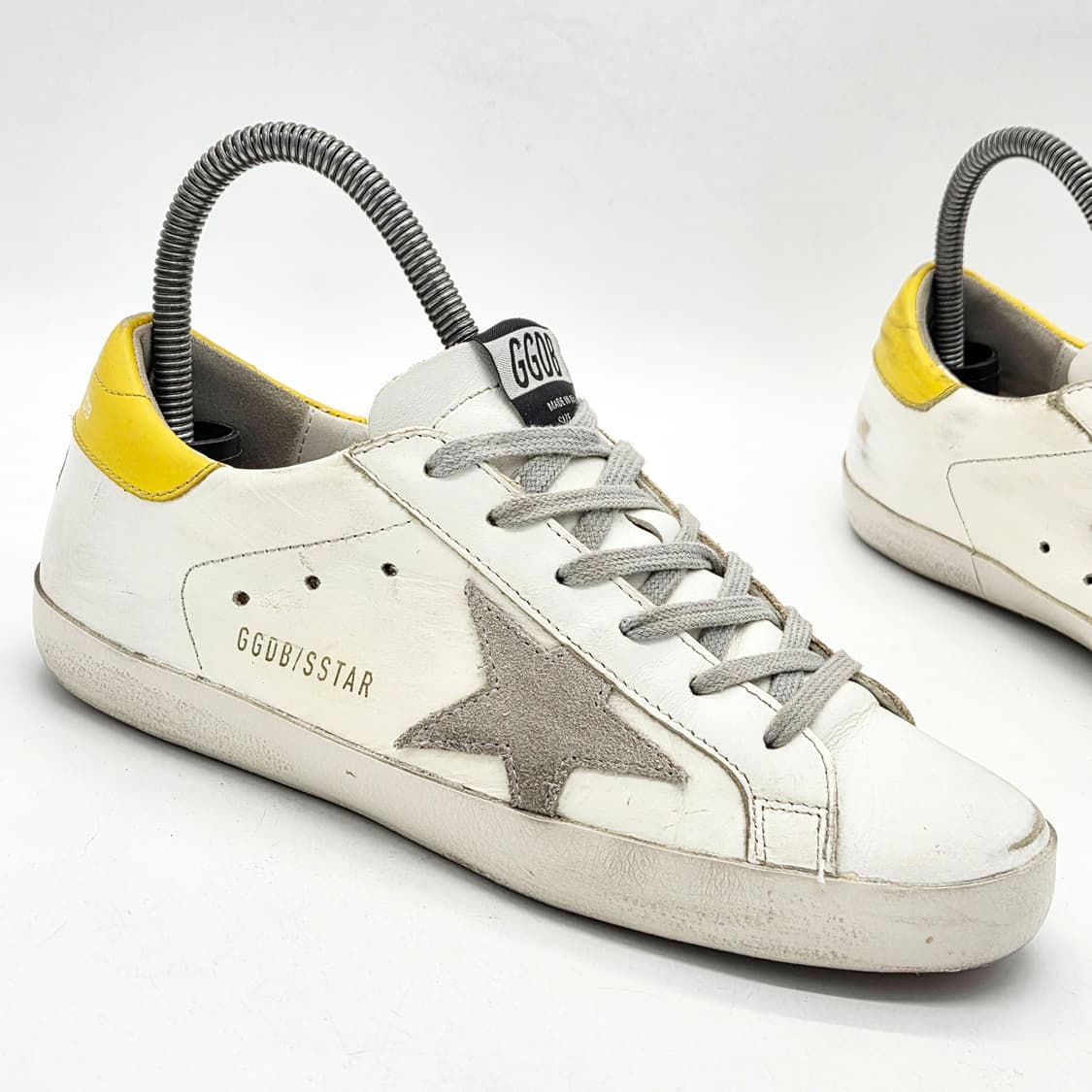  골든구스 우먼스 슈퍼스타 흰/노 (37)  상품이미지5