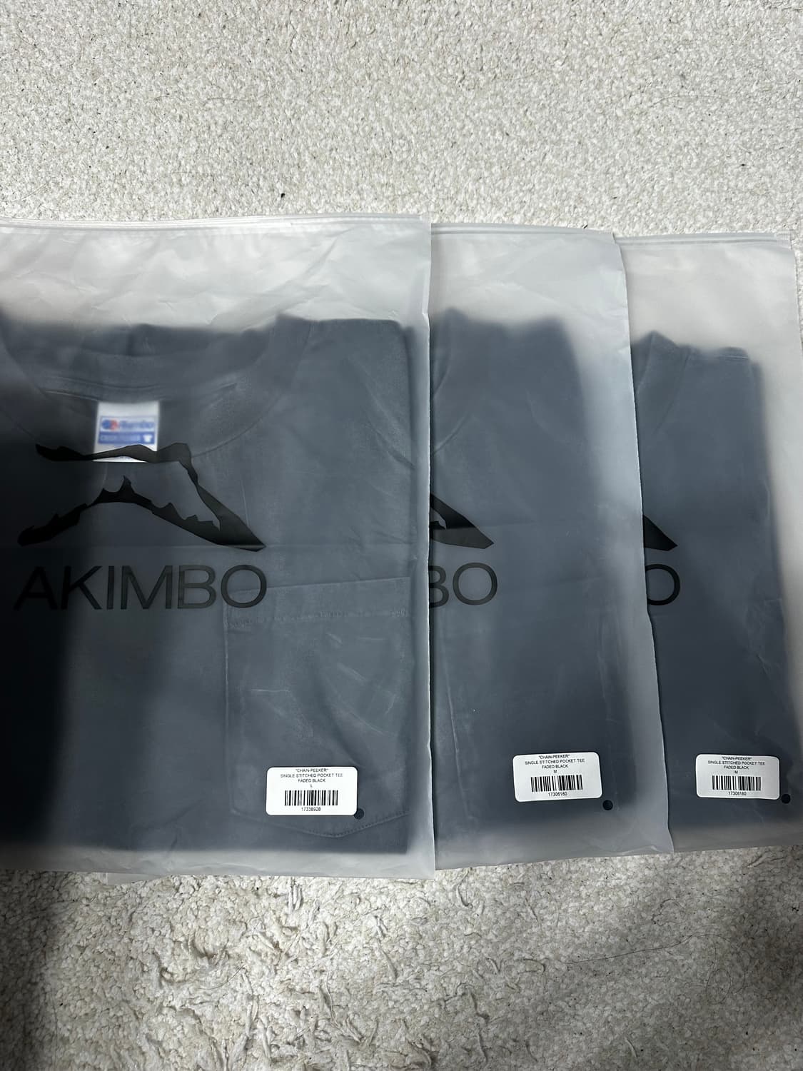 Akimbo Club “CHAIN-PEEKER” POCKET TEE 상품이미지2