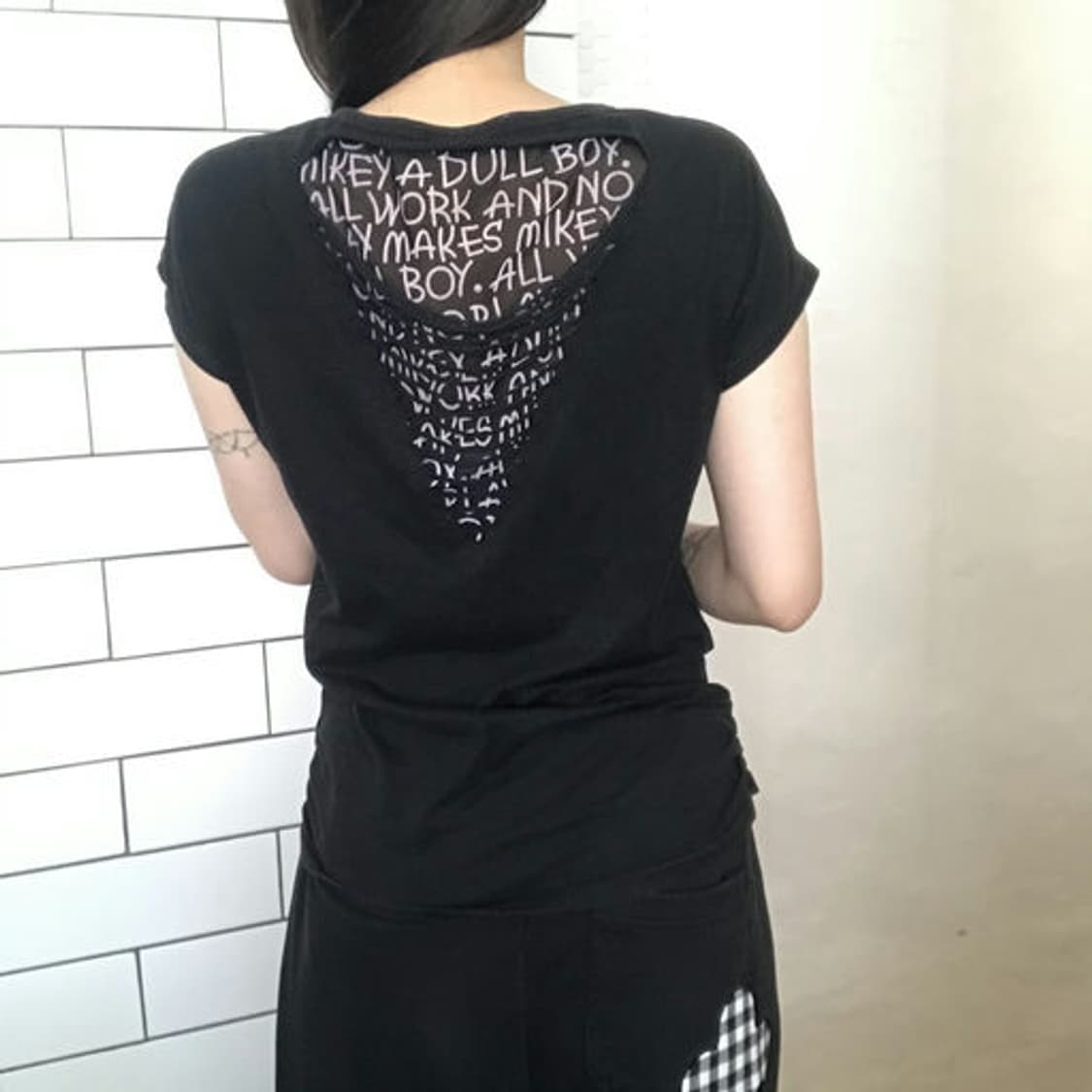 빈티지 Y2K 그래픽 래글런 반팔 티셔츠 상품이미지9