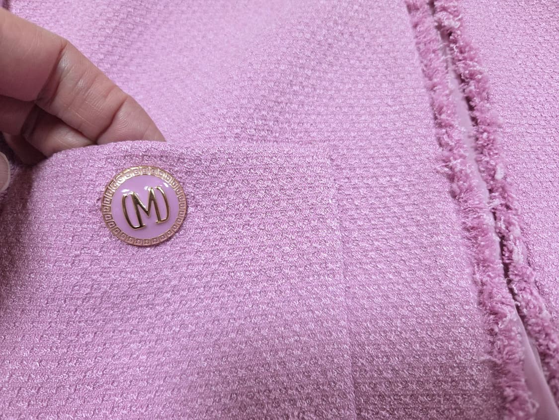 모조에스핀(MOJO.S.PHINE) 벨티드 트위드자켓 55 상품이미지6