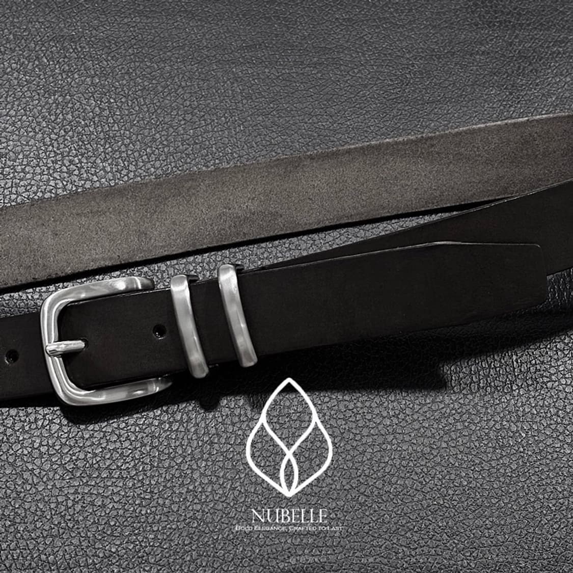 🌗 Double ring basic belt / 더블 링 웨스턴 벨트 상품이미지4