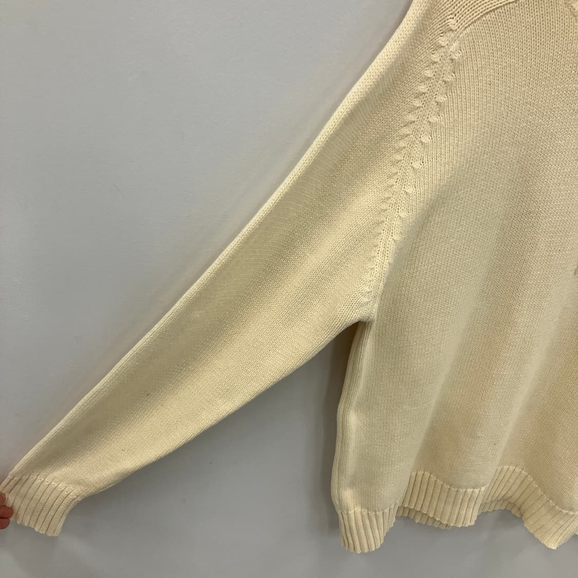 폴로 랄프로렌 코튼 라운드넥 니트 스웨터 상품이미지4