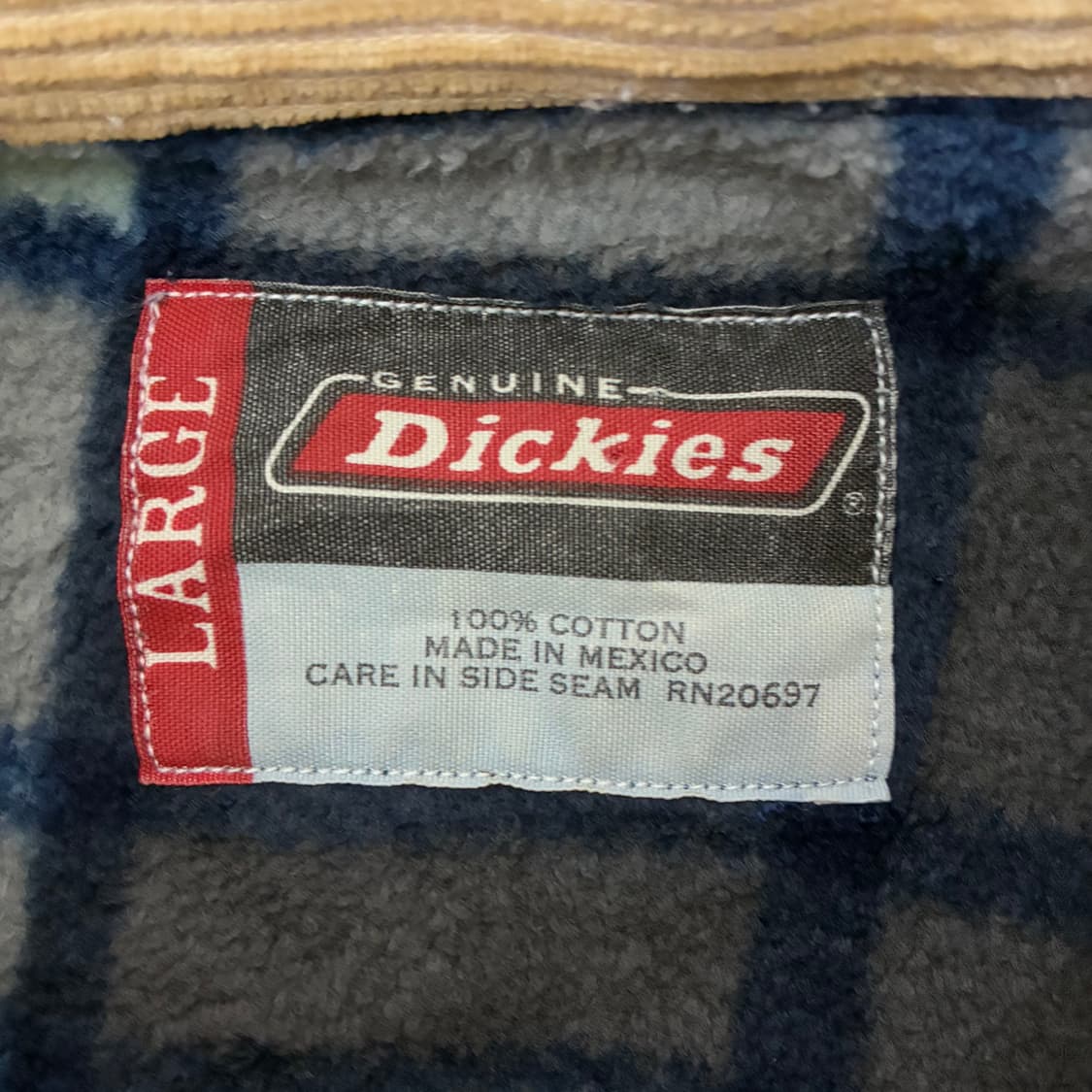 Dickies  디키즈 90,s 코듀로이 데님 워크셔츠 상품이미지6