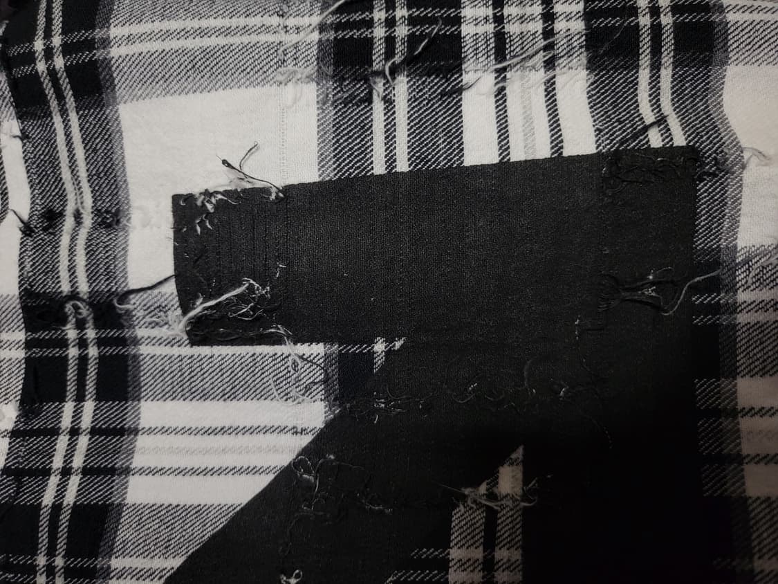 Off-White 오프화이트 플란넬 셔츠 상품이미지3