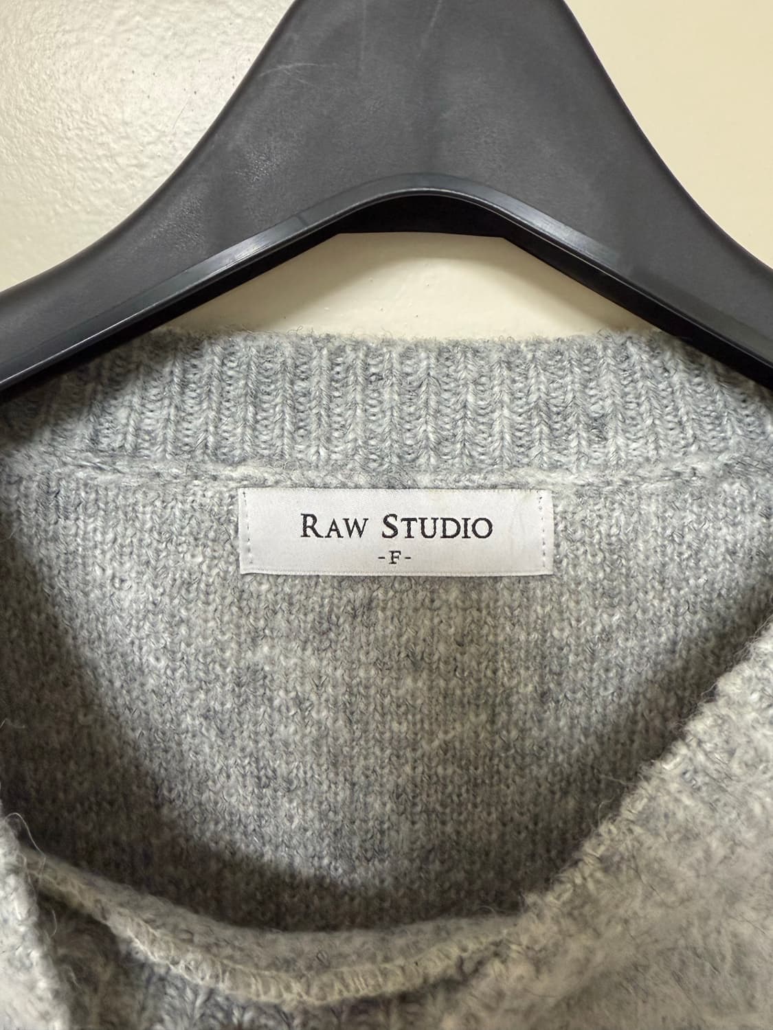 Raw Studio 모헤어 니트 상품이미지2