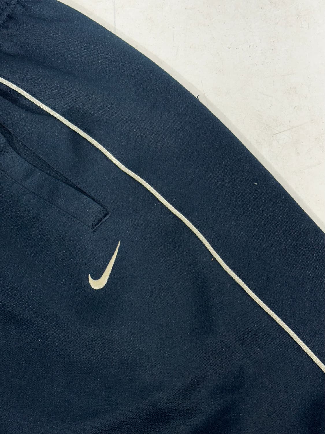 00s 나이키 사이드 라인 화이트 와이드 추리닝 바지 트레이닝 팬츠 L 상품이미지6