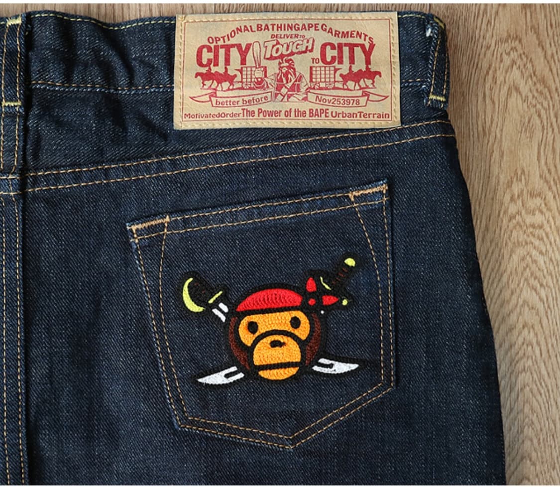 일본판  A BATHING APE 베이프 진청 데님 스커트

최상 컨디션 상품이미지4