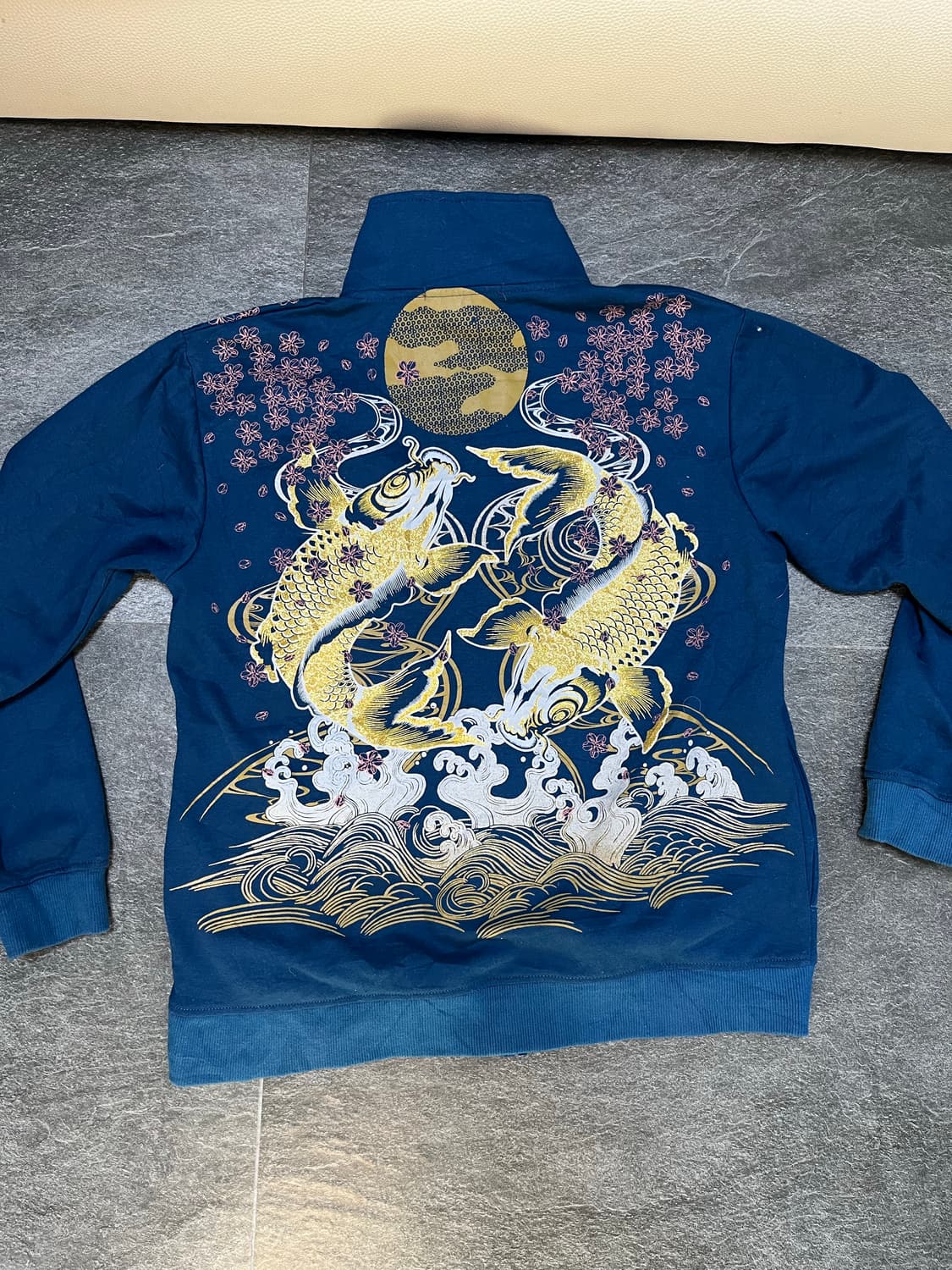 y2k 빈티지 자수 후리스 상품이미지2