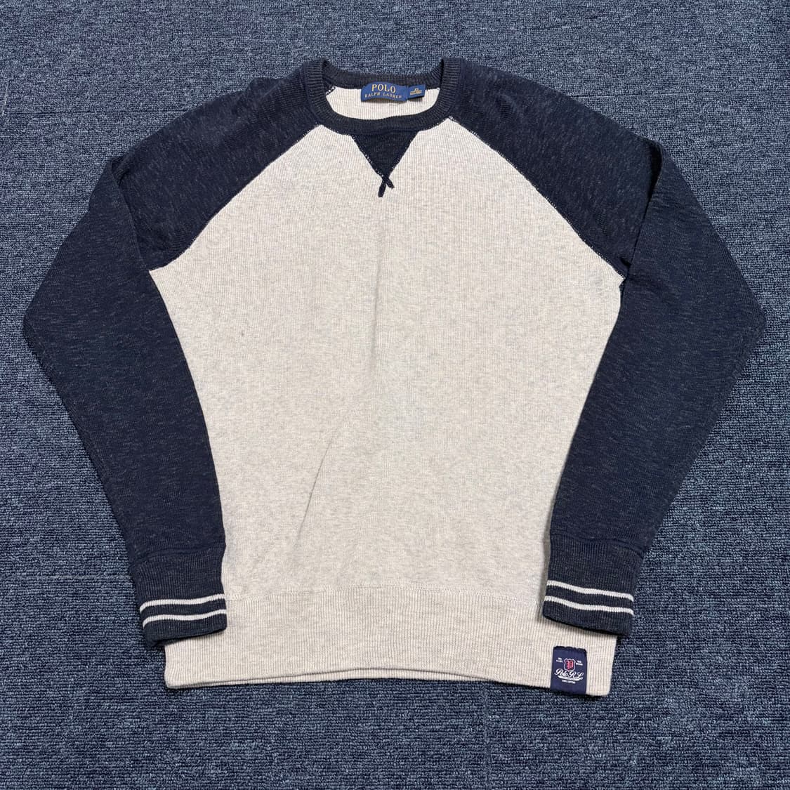 폴로 랄프로렌 빈티지 래글런 맨투맨 상품이미지1
