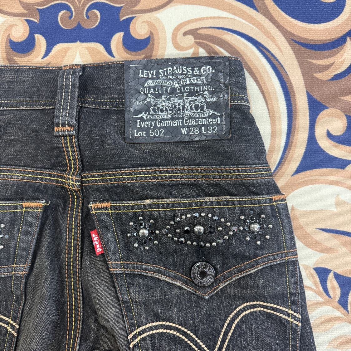 (28)00s 리바이스 Levis 502 워싱데님팬츠 상품이미지2