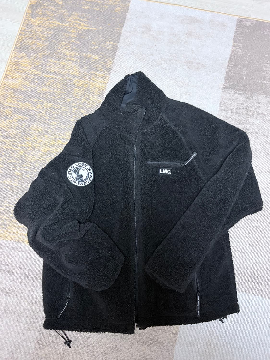 LMC 플리스 리버시블 WP 자켓 블랙 s 상품이미지3
