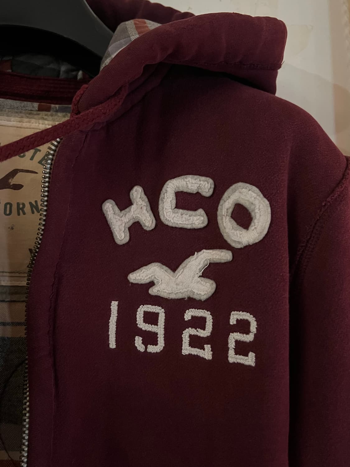 홀리스터 후드집업 XL 상품이미지2