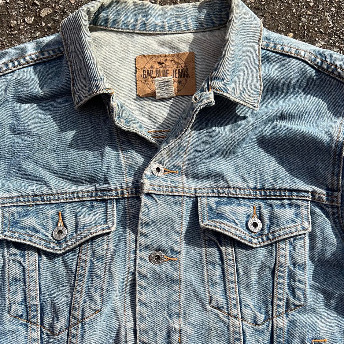 90년대 갭 청자켓 상품이미지2