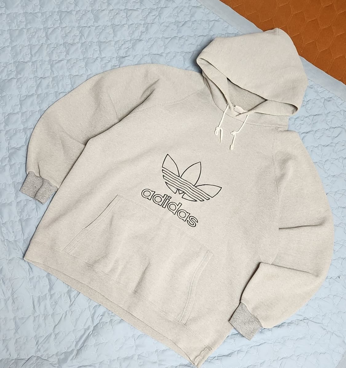 아디다스 90s 빅로고 파이어버드 올드스쿨 오버핏후드티 상품이미지4