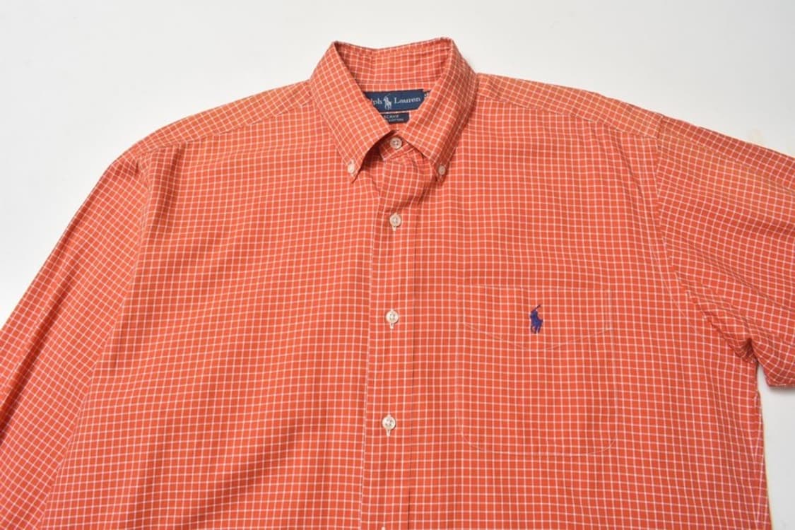 폴로 랄프로렌 체크셔츠 남방 M N1299 상품이미지5
