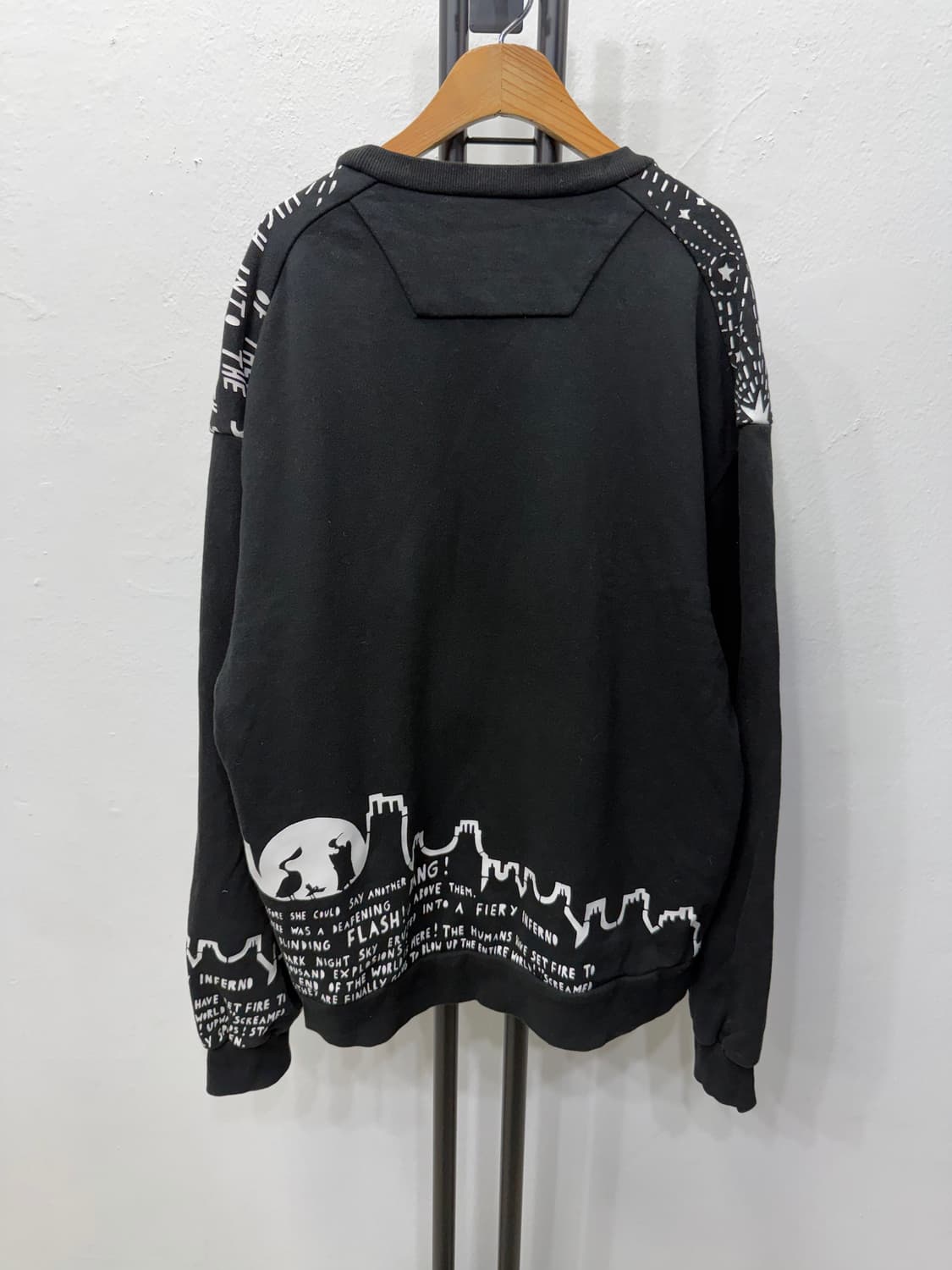 정품) 준지 롭 라이언 실버버드 맨투맨 48 상품이미지4