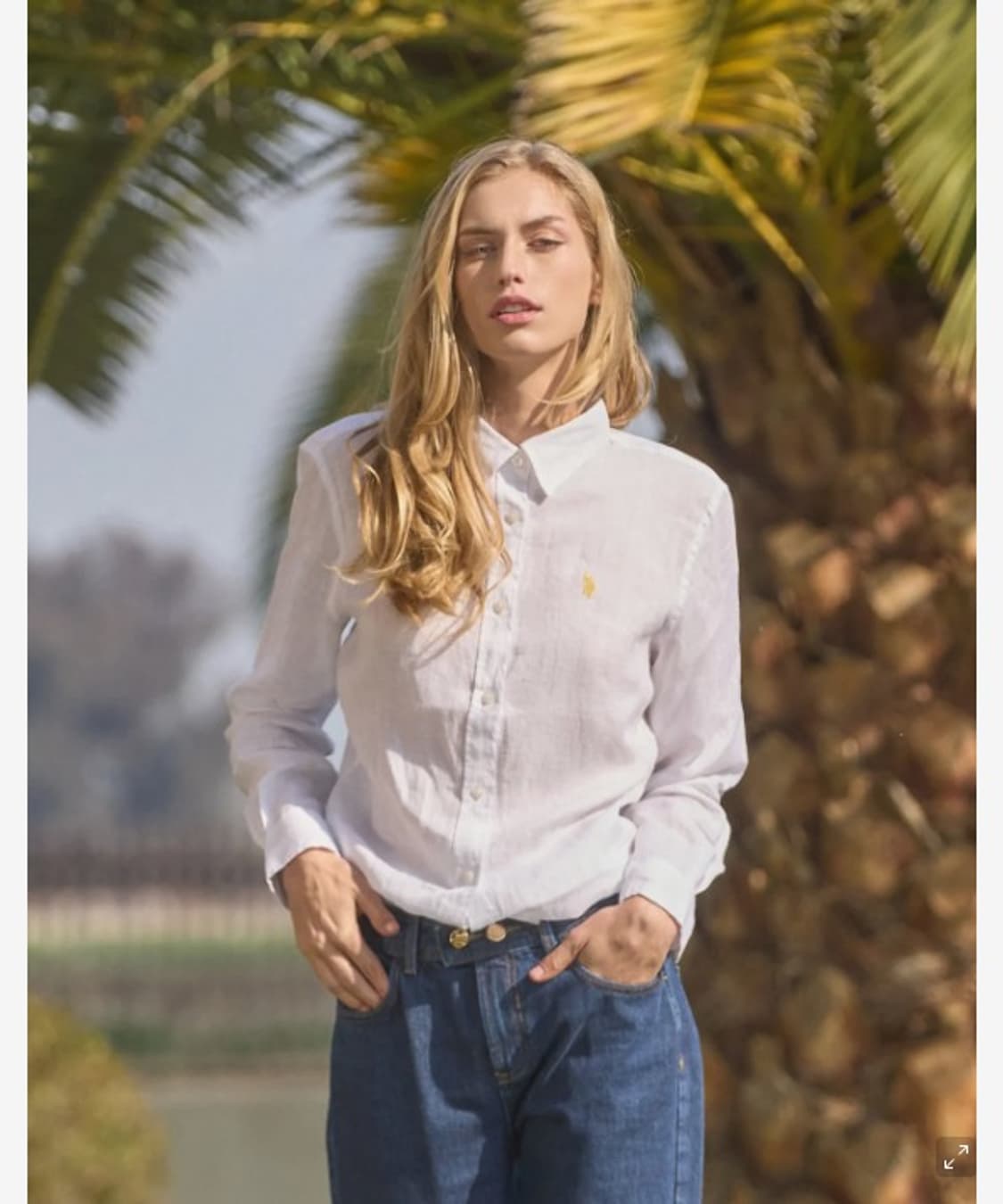 유에스폴로어신 긴팔 린넨셔츠 95 상품이미지1