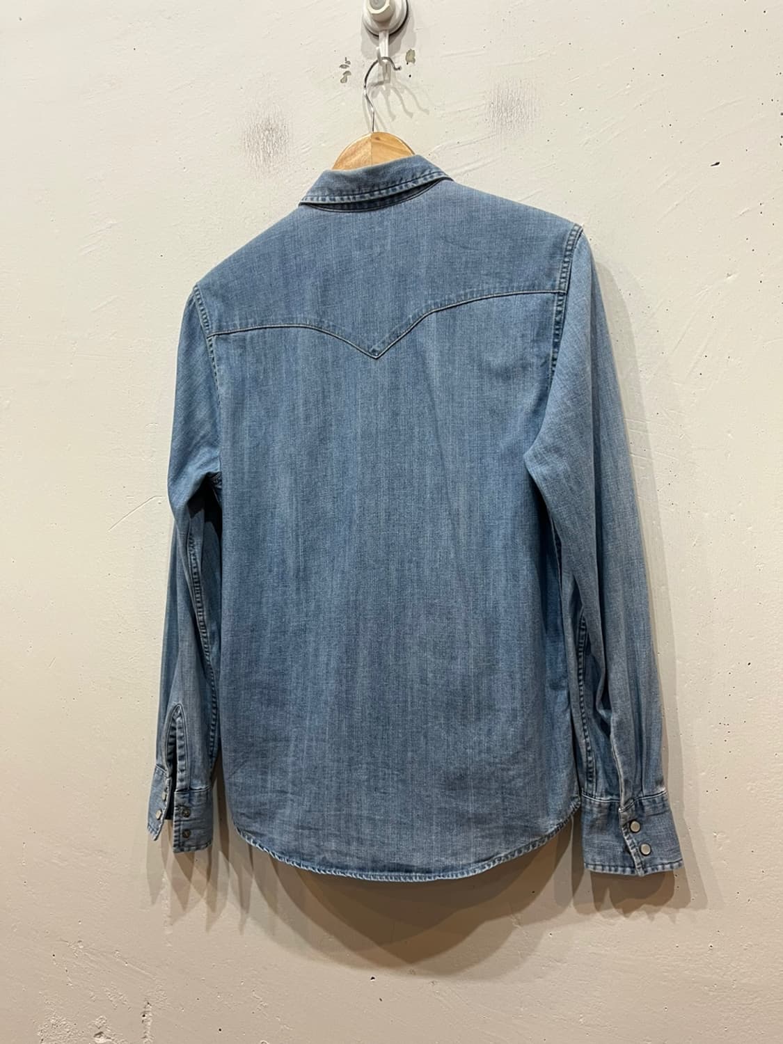 리바이스 데님 웨스턴 셔츠 S 상품이미지3