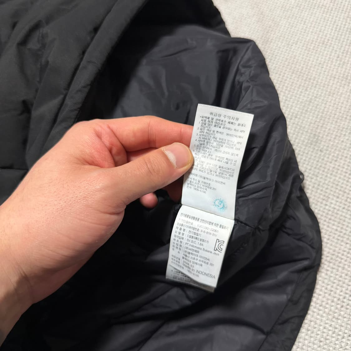 블랙야크 워크 웨어 경량 패딩조끼 상품이미지5