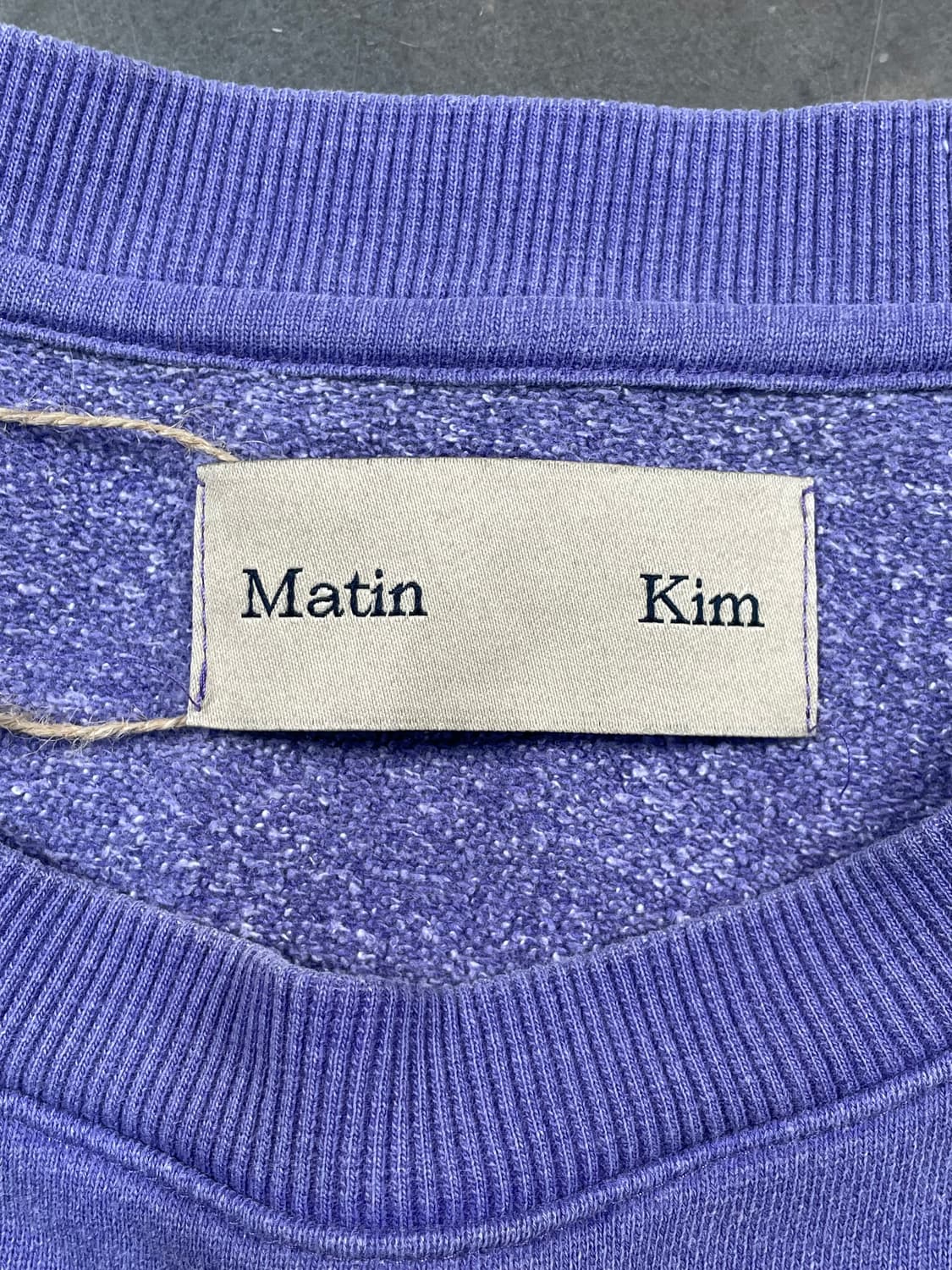 마뗑킴 피그먼트 스웻셔츠 상품이미지6