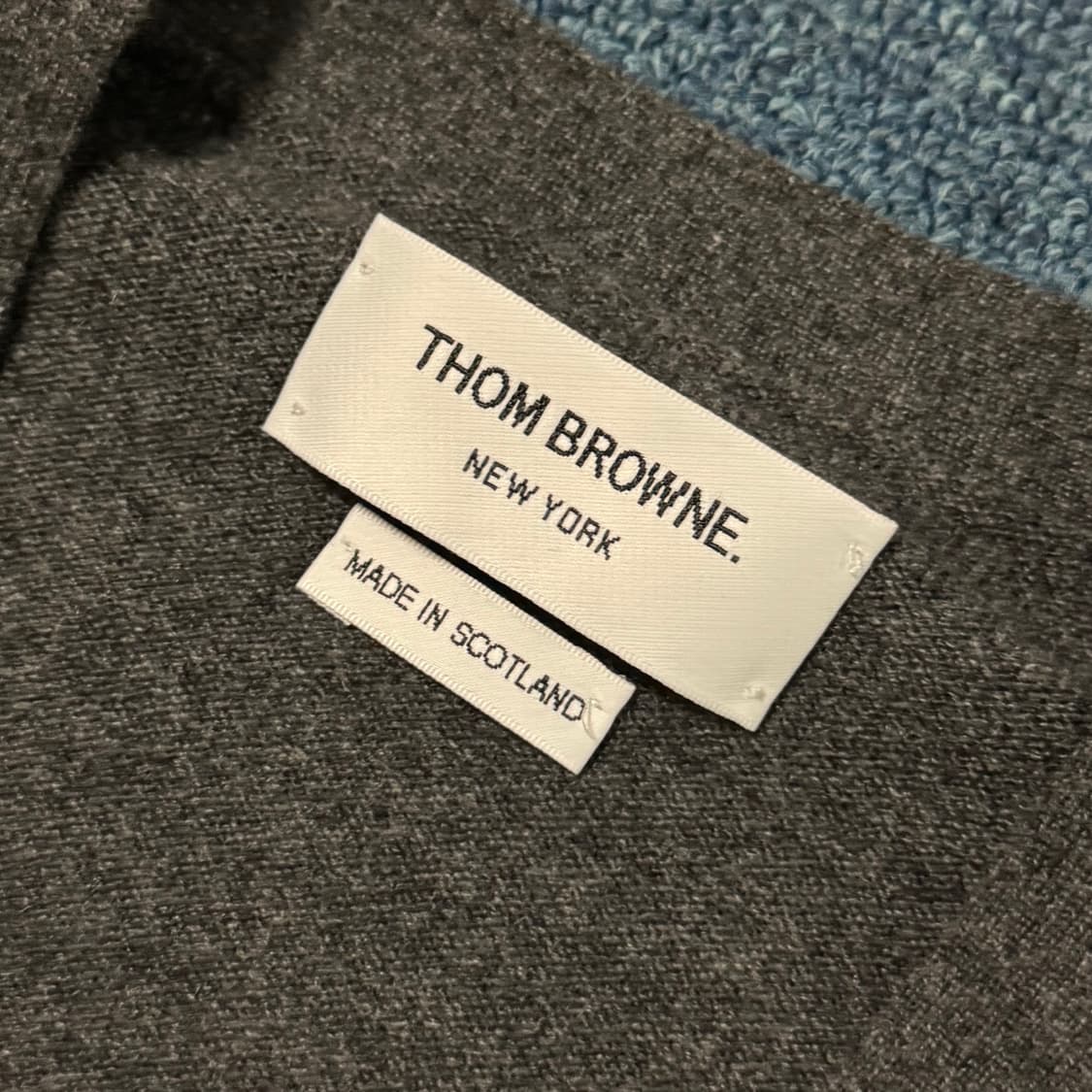 톰브라운 4 바 브이넥 가디건 상품이미지8