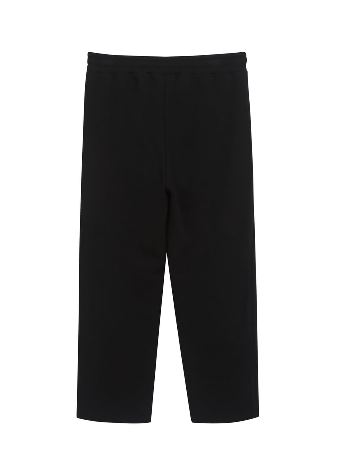 [새상품] L) NBA 엔비에이 융기모 스트레이트 츄리닝 바지 블랙 상품이미지2