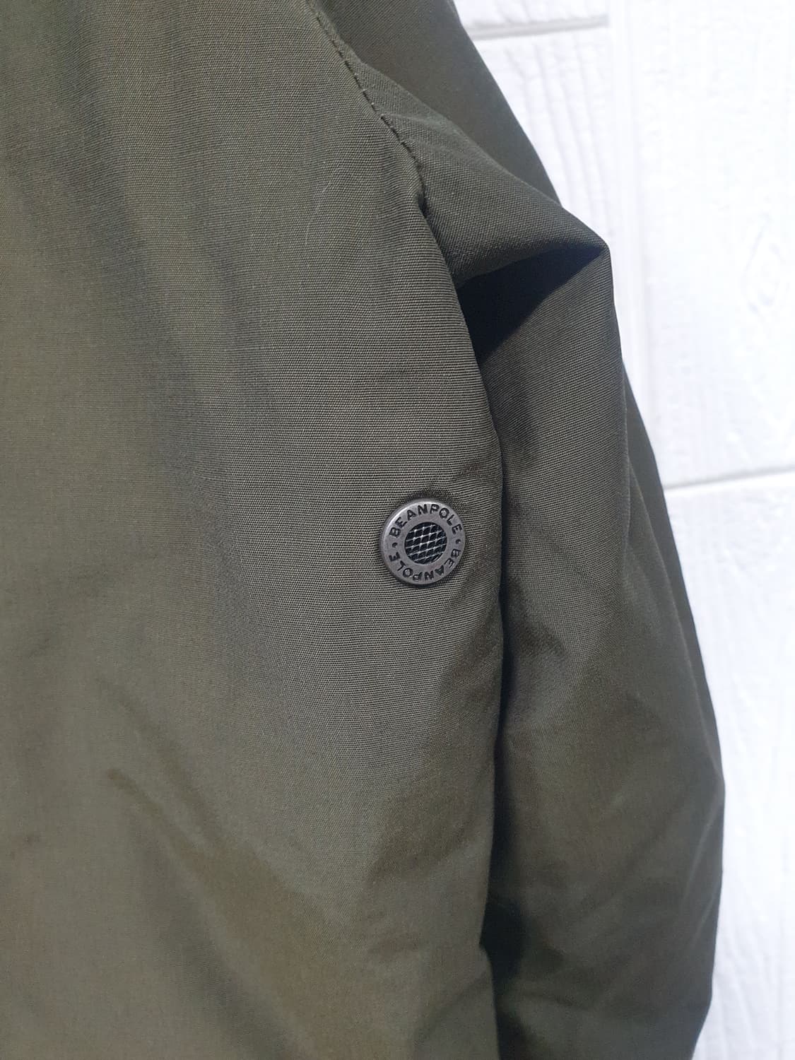 빈폴 남성 구스다운 패딩 100 다크카키 상품이미지5